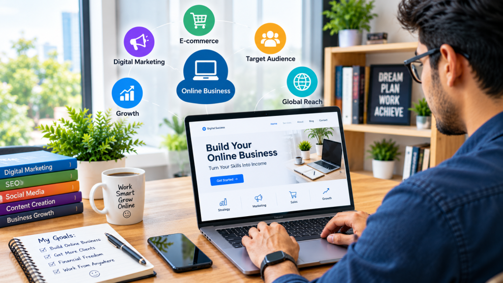 Akshit, digital expert Build online business